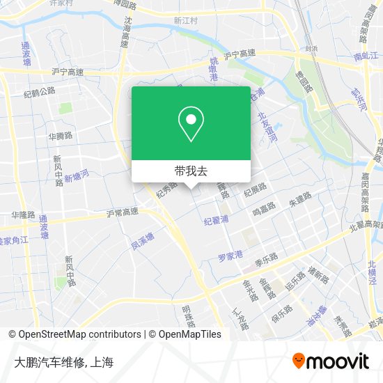 大鹏汽车维修地图
