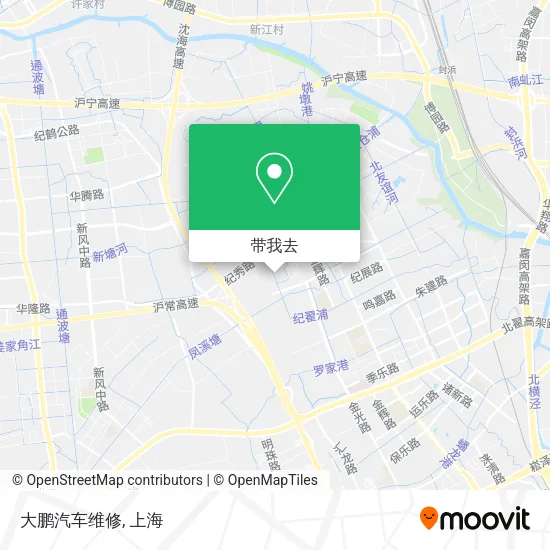 大鹏汽车维修地图