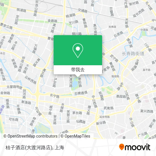 桔子酒店(大渡河路店)地图