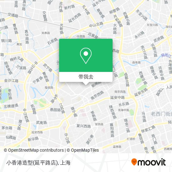 小香港造型(延平路店)地图