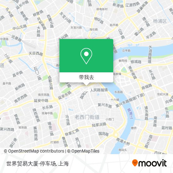 世界贸易大厦-停车场地图
