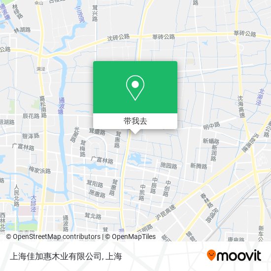 上海佳加惠木业有限公司地图