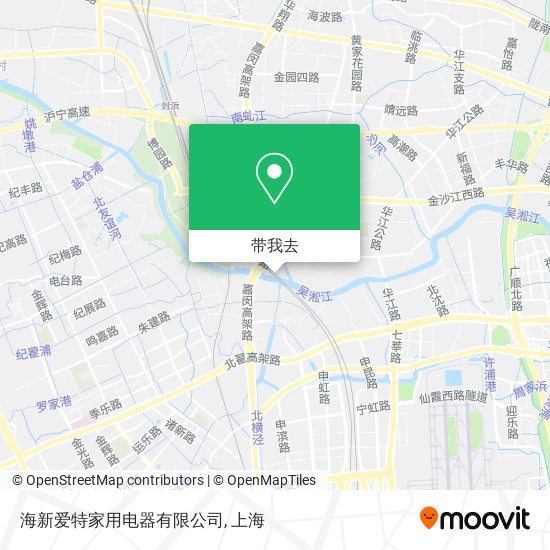 海新爱特家用电器有限公司地图