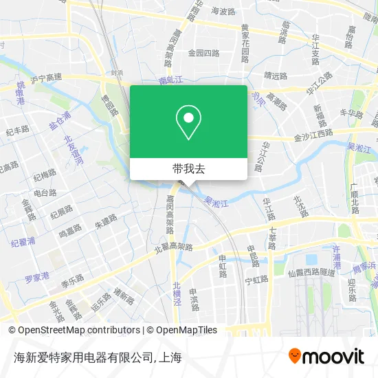 海新爱特家用电器有限公司地图