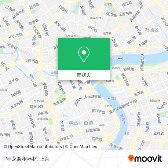 冠龙照相器材地图
