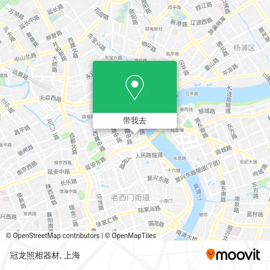 冠龙照相器材地图