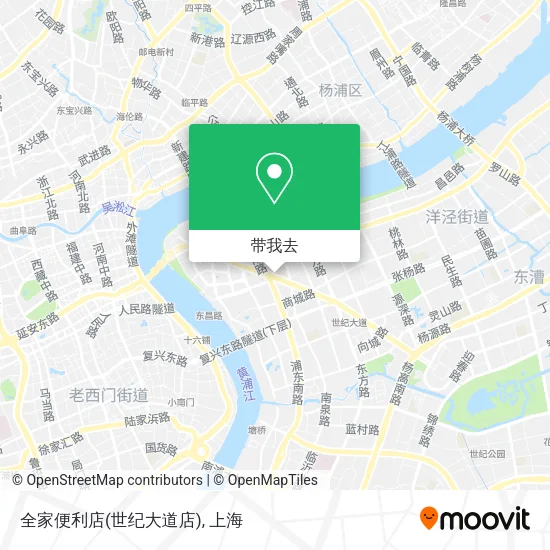 全家便利店(世纪大道店)地图