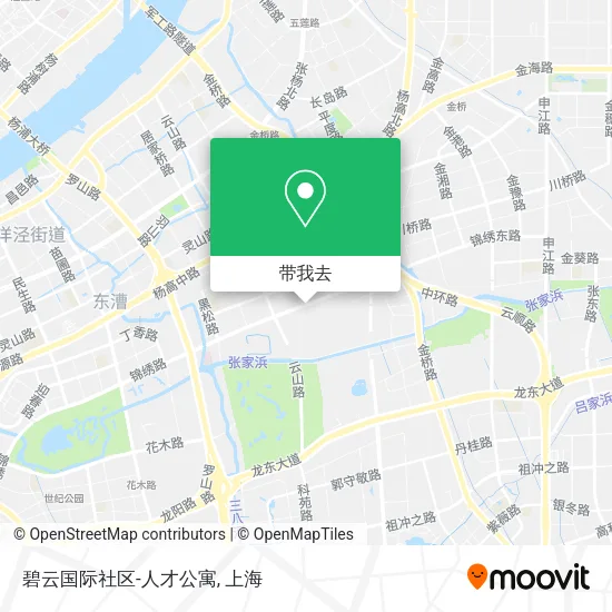 碧云国际社区-人才公寓地图