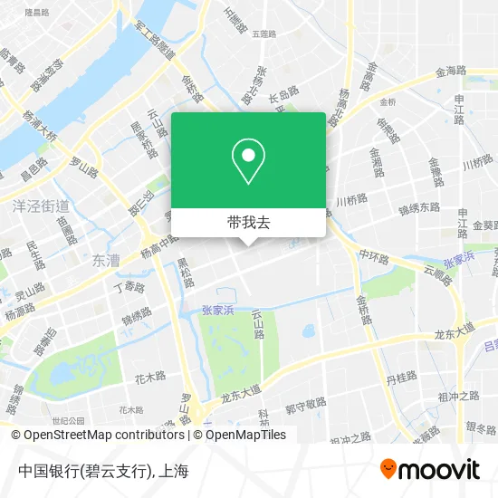 中国银行(碧云支行)地图