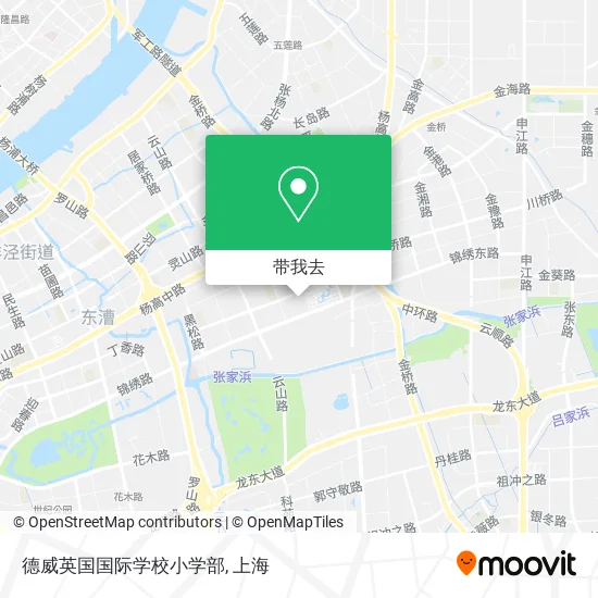 德威英国国际学校小学部地图