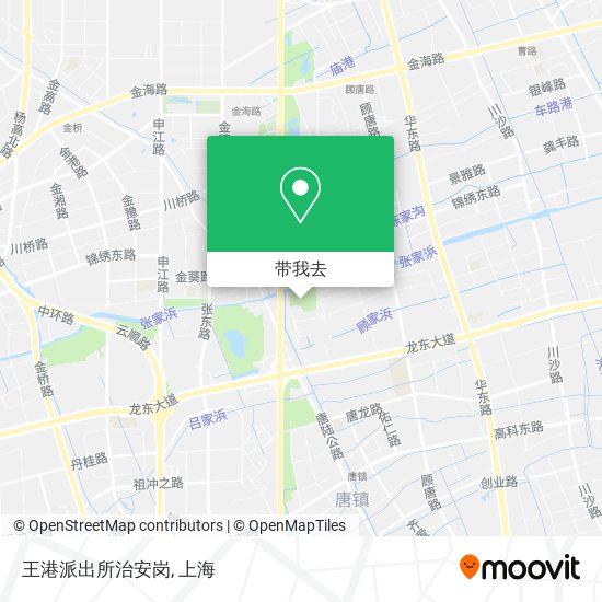 王港派出所治安岗地图