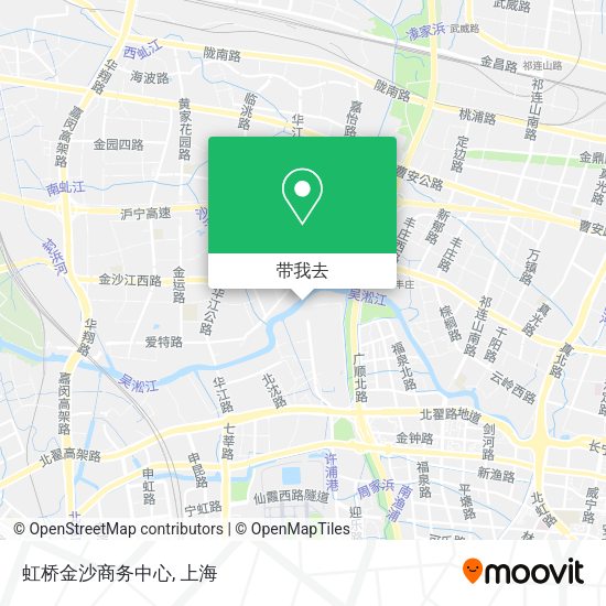 虹桥金沙商务中心地图