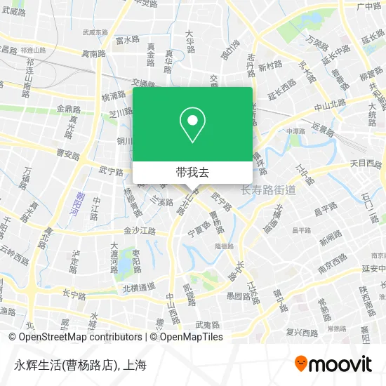 永辉生活(曹杨路店)地图