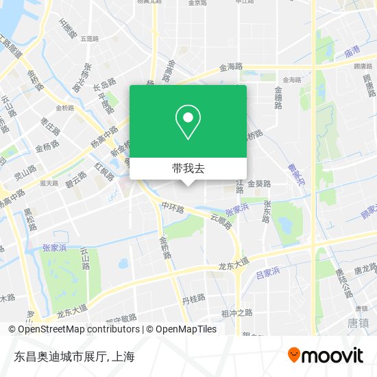 东昌奥迪城市展厅地图