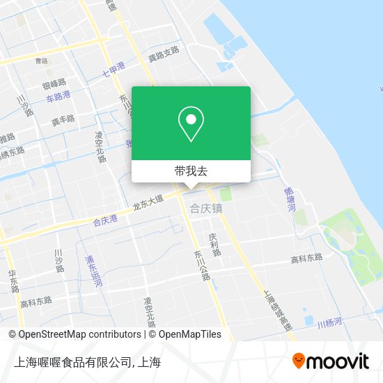 上海喔喔食品有限公司地图