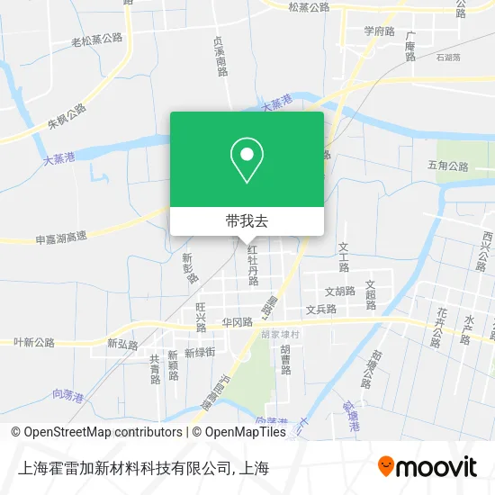 上海霍雷加新材料科技有限公司地图