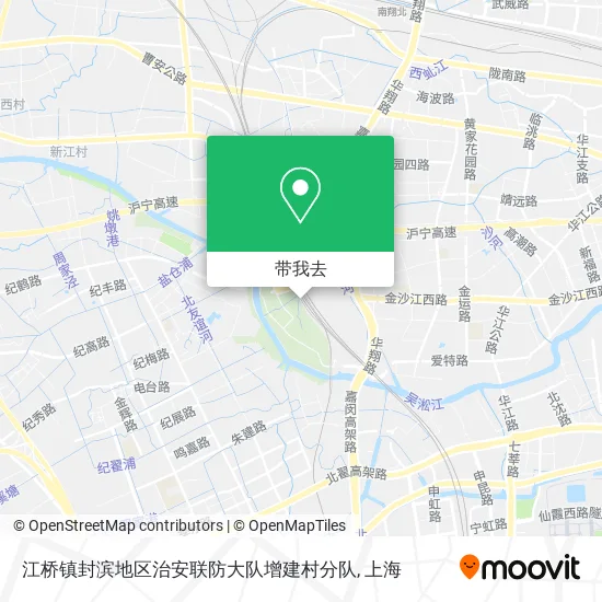 江桥镇封滨地区治安联防大队增建村分队地图