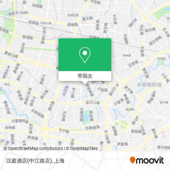 汉庭酒店(中江路店)地图