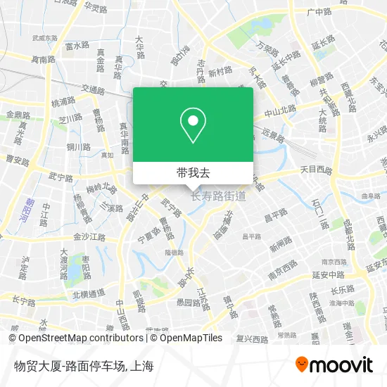物贸大厦-路面停车场地图