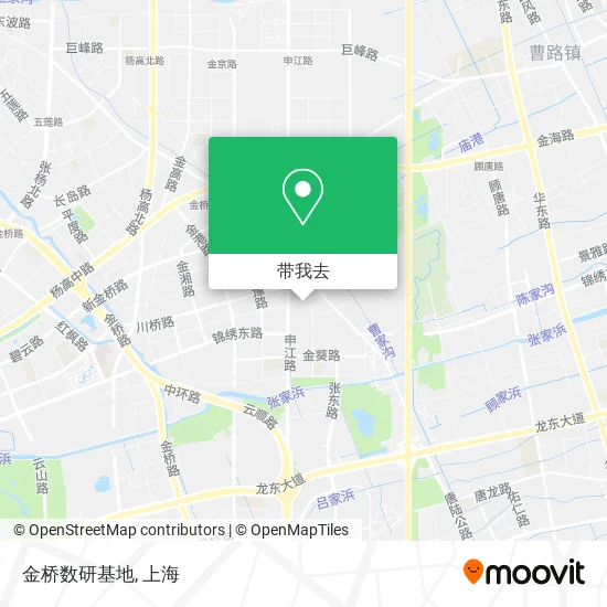 金桥数研基地地图