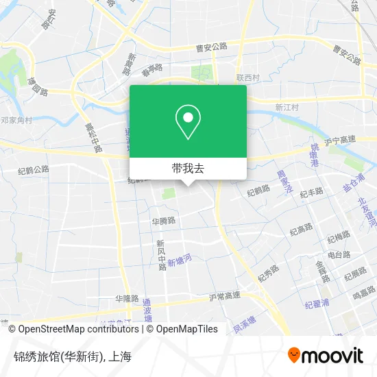 锦绣旅馆(华新街)地图