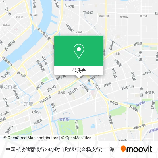 中国邮政储蓄银行24小时自助银行(金杨支行)地图
