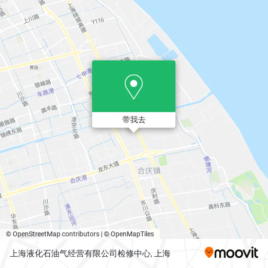上海液化石油气经营有限公司检修中心地图