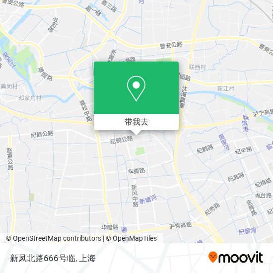 新凤北路666号临地图