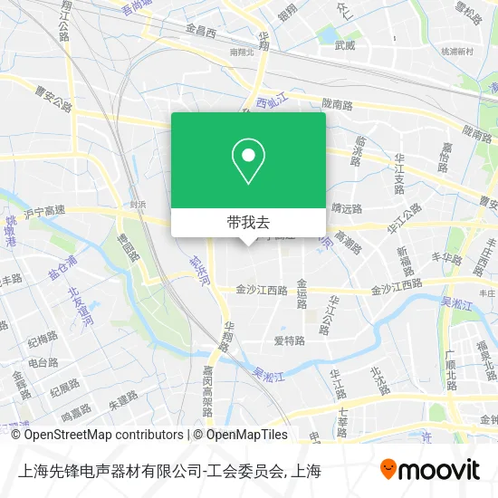 上海先锋电声器材有限公司-工会委员会地图