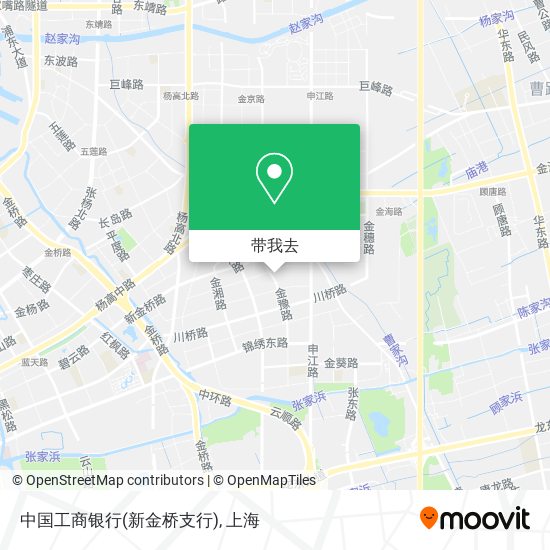 中国工商银行(新金桥支行)地图