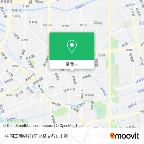 中国工商银行(新金桥支行)地图