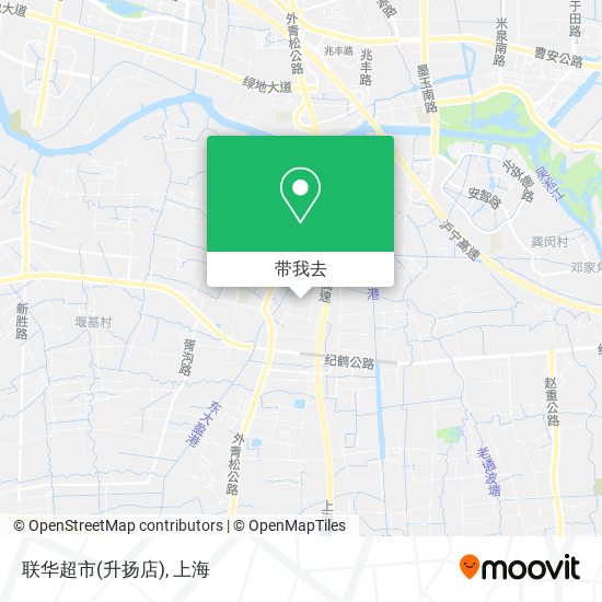 联华超市(升扬店)地图