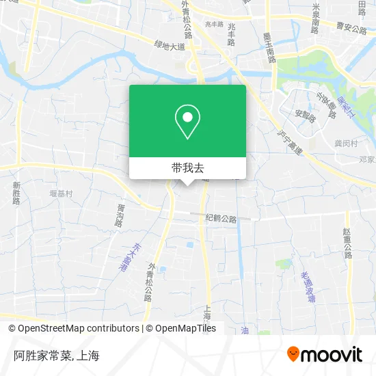 阿胜家常菜地图