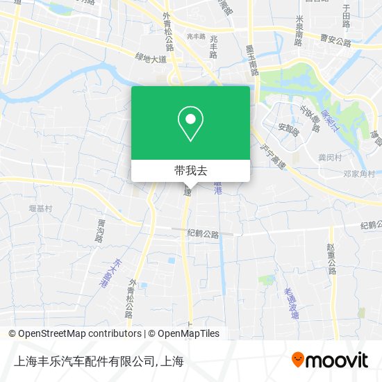 上海丰乐汽车配件有限公司地图