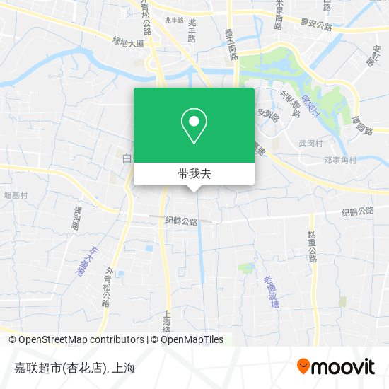 嘉联超市(杏花店)地图