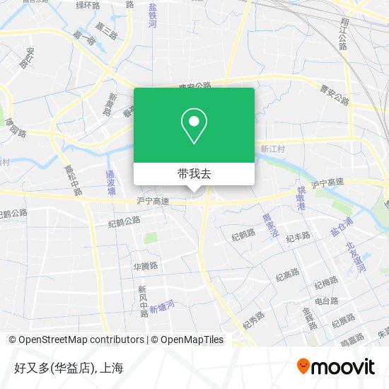 好又多(华益店)地图