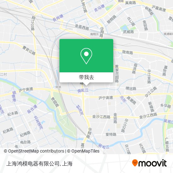 上海鸿模电器有限公司地图