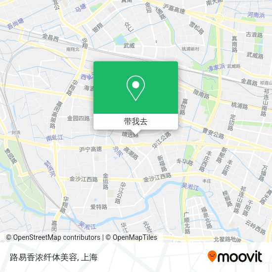 路易香浓纤体美容地图
