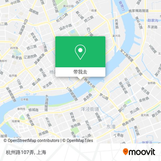 杭州路107弄地图