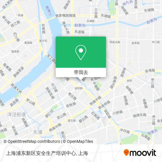 上海浦东新区安全生产培训中心地图