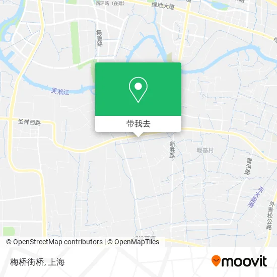 梅桥街桥地图