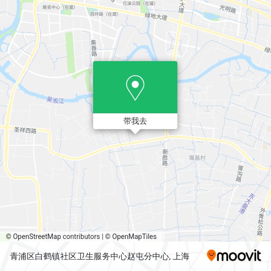 青浦区白鹤镇社区卫生服务中心赵屯分中心地图
