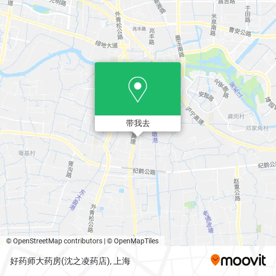 好药师大药房(沈之凌药店)地图