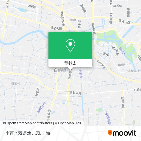 小百合双语幼儿园地图
