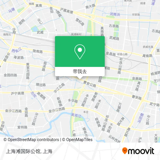 上海滩国际公馆地图