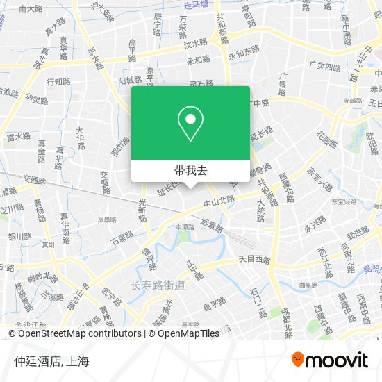 仲廷酒店地图