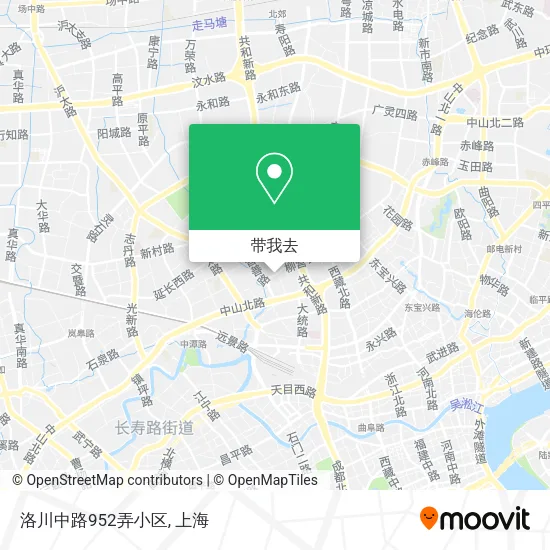 洛川中路952弄小区地图