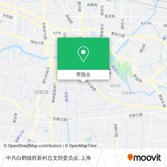 中共白鹤镇胜新村总支部委员会地图