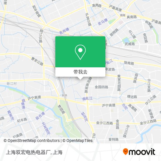 上海双宏电热电器厂地图
