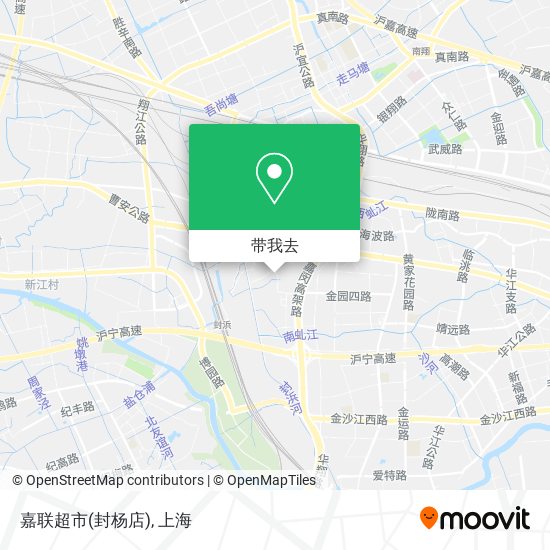 嘉联超市(封杨店)地图